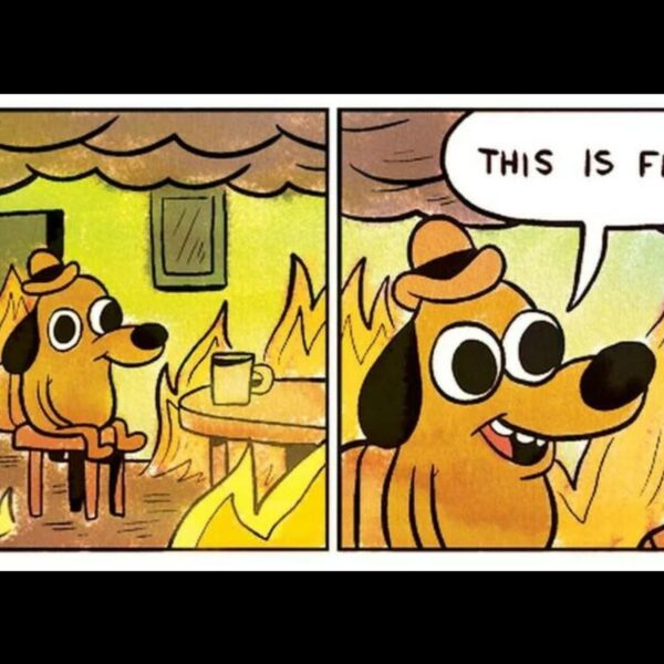 "This is Fine" meme by KC Green.